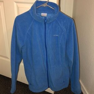 Columbia fleece full zip jacket